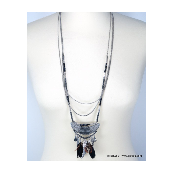 collier 0115595 noir collier 0115595 noir