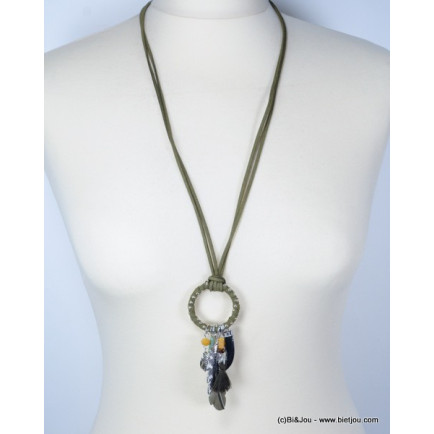 collier 0115620 vert kaki