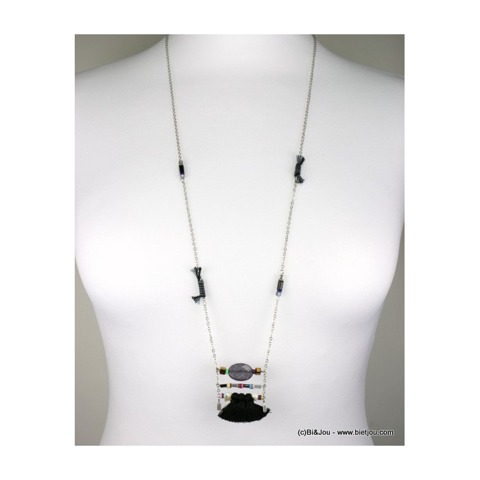 collier 0116512 gris foncé collier 0116512 gris foncé