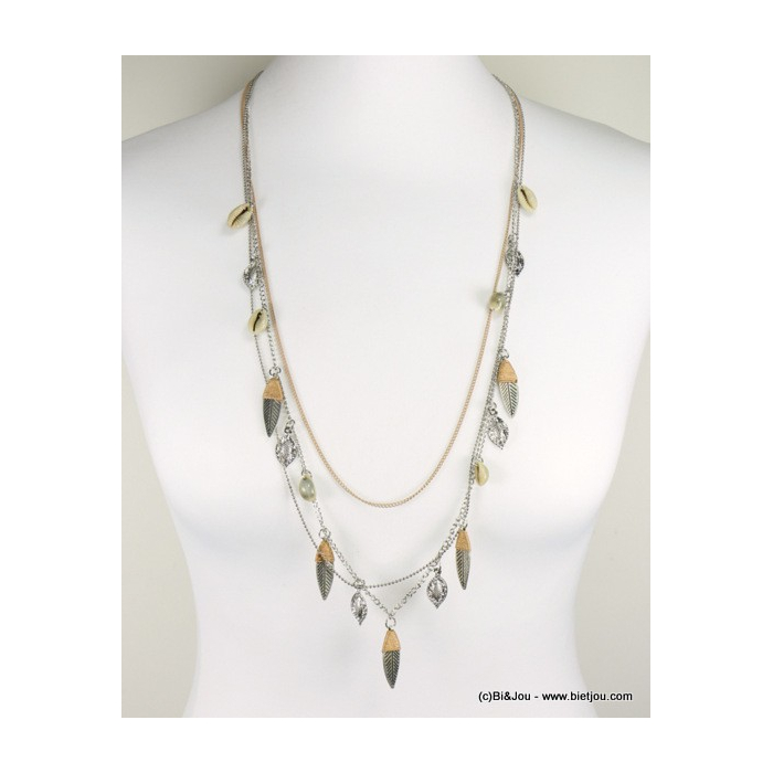 collier 0117006 naturel/beige collier 0117006 naturel/beige