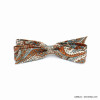 barrette clip cheveux noeud papillon tissu imprimé cachemire 0620012