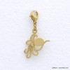 charm breloque pieuvre acier inoxydable 0621009