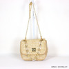 sac à double bandoulière style raphia polypropylène femme 0921087