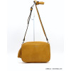 Sac box Flora&Co simili-cuir grainé pompon tassel femme 0922053 jaune