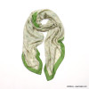 Foulard motif impressionniste femme 0723006 vert