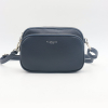 Sac à bandoulière Flora&Co simili-cuir grainé 3 compartiments 0924008 bleu foncé