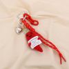 Bijou de sac ou porte-clés piment cœur 0825013 rouge