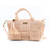 Sac à main paille papier pompon tassel Flora&Co 0924029 rose