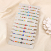 Set de 12 bracelets fleur pour FEMMES et ENFANTS 0225204 multi
