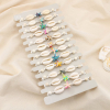 Set 12 bracelets coulissant coquillage étoile de mer 0225254 multi