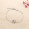 Bracelet acier inoxydable étoiles entrelacées 0225162 argenté