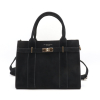 Sac à main en simili-cuir façon daim Flora&Co 0925503 noir