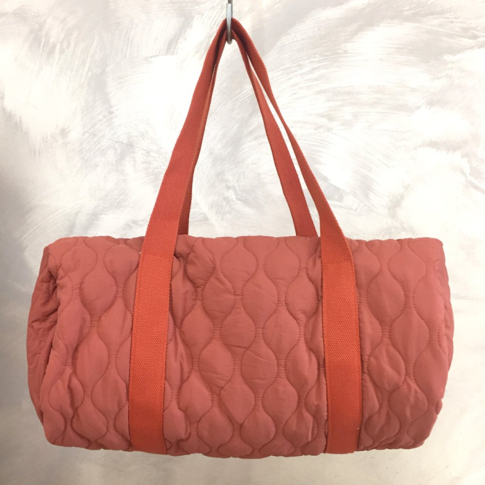 Sac bowling polyester matelassé larges anses 0925508 orange foncé