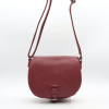 Sac à bandoulière Flora&Co simili-cuir grainé 0925522 rouge bordeaux