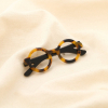 Broche lunettes résine marbré épingle métal 0525512 naturel/beige