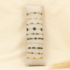 Ensemble 10 bracelets acier inoxydable nuance noir 0225602 noir