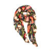 Foulard imprimé abstrait coeur viscose coton 0726024 multi