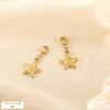 Breloque charm étoile de mer acier inoxydable 0626021 doré