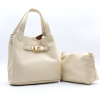 Sac Seau Femme Flora&Co Simimi-Cuir Grainé 0926044 écru