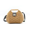 Sac à main femme Flora&Co raphia 0926040 noir