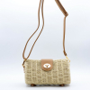 Sac clutch femme Flora&Co raphia 0926042 écru