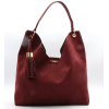 Sac Hobo Flora&Co simili-cuir daim pochette amovible 0926509 rouge bordeaux