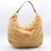 Sac hobo porté épaule Flora&Co fausse fourrure synthétique 0926529 naturel/beige